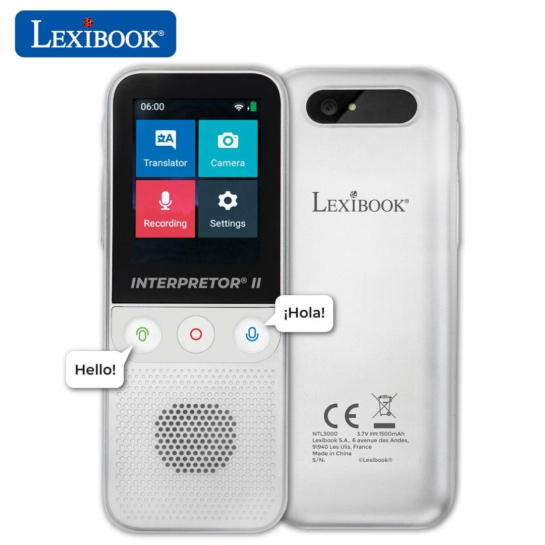 Electronics | Lexibook Interpretor Translator With Camera – Multilingual Portable Device Electronics Electronics