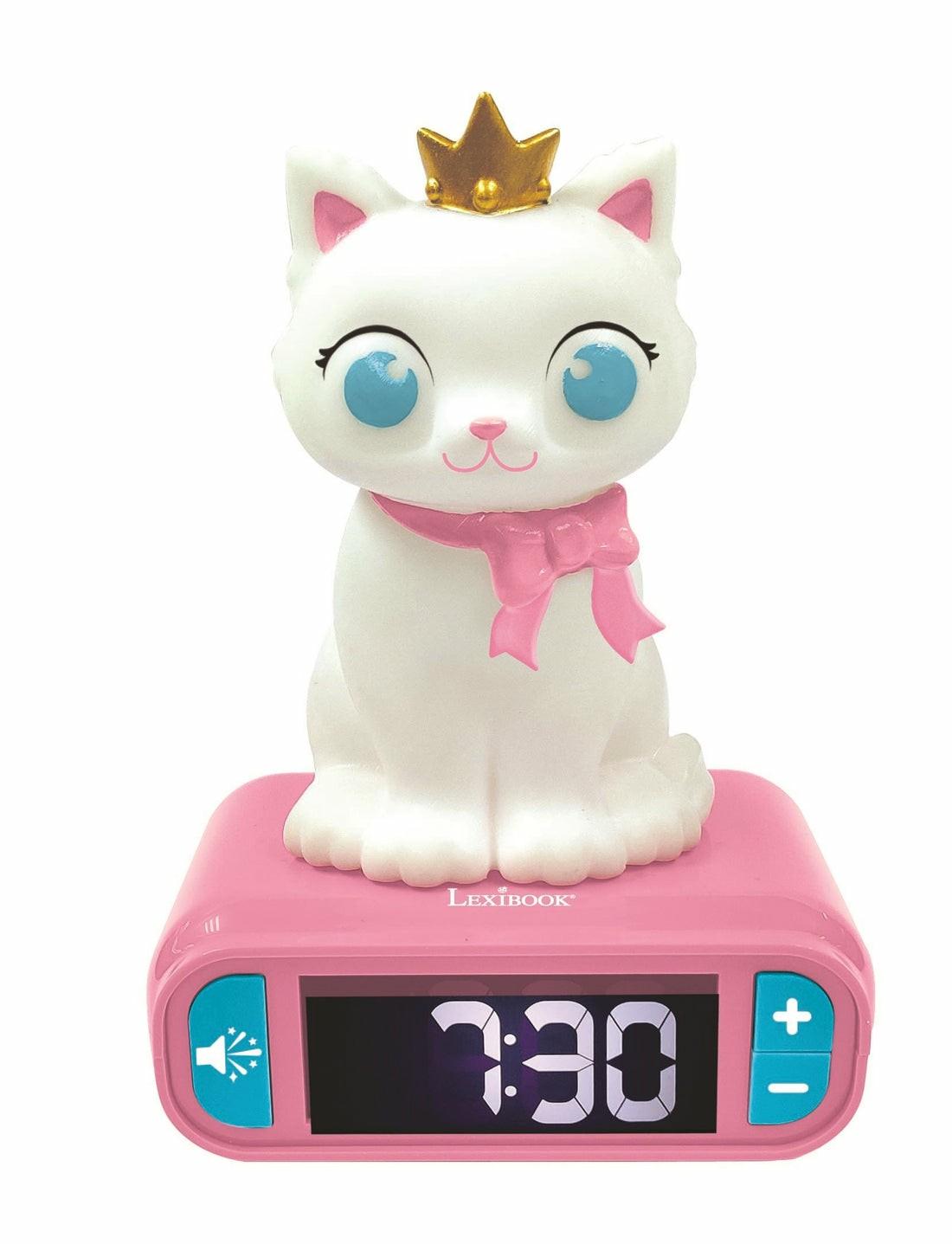 Electronics | Lexibook Kitten-Themed Digital Alarm Clock With Nightlight – Interactive Sound Effects Electronics Electronics