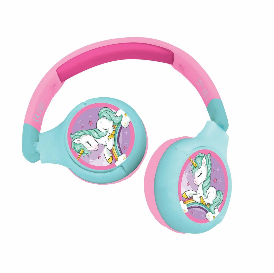 Electronics | Lexibook Unicorn-Themed Foldable Bluetooth Headphones – Pink Electronics Electronics