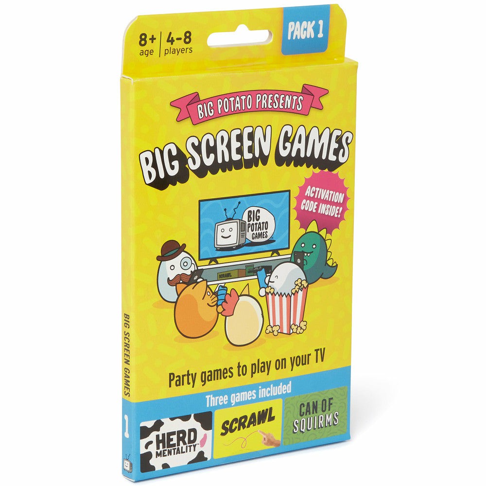 Family & Entertainments Games | Big Potato Games: Big Screen Party Games Box – Interactive Tv Gaming Family & Entertainments Games Family & Entertainments Games