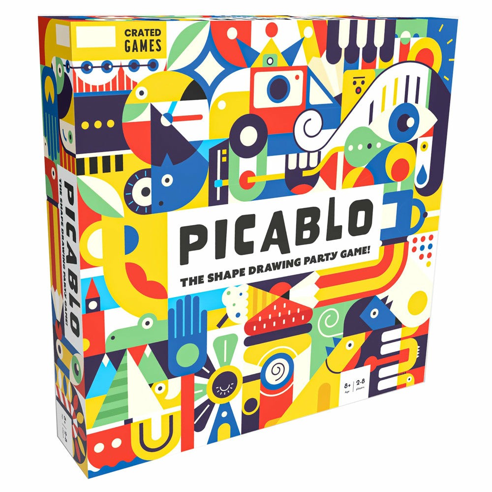 Family & Entertainments Games | Crated Games Picablo Shape Drawing Party Game For All Skill Levels Family & Entertainments Games Family & Entertainments Games