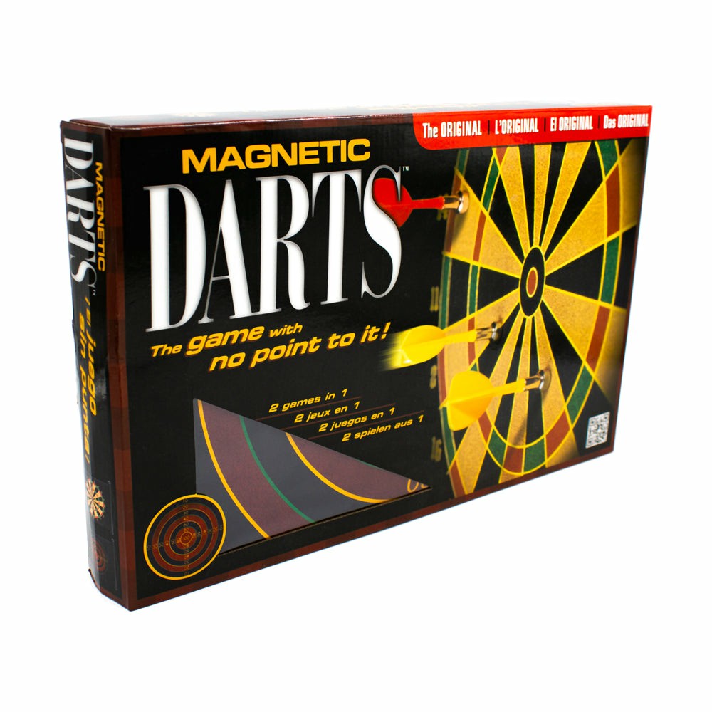 Family & Entertainments Games | Family Games Inc. Magnetic Darts Game – Double-Sided Fabric Dartboard Family & Entertainments Games Family & Entertainments Games