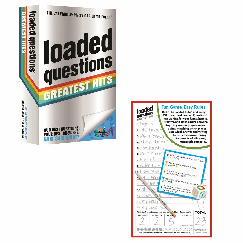 Family & Entertainments Games | Loaded Questions Greatest Hits Edition Party Game Family & Entertainments Games Family & Entertainments Games