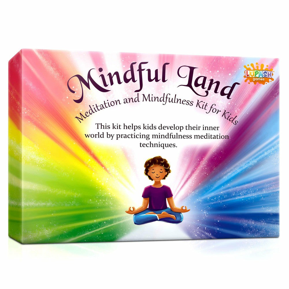 Family & Entertainments Games | Lupash Games: Mindful Land – Kids Meditation & Mindfulness Kit, Ages 6+ Family & Entertainments Games Family & Entertainments Games