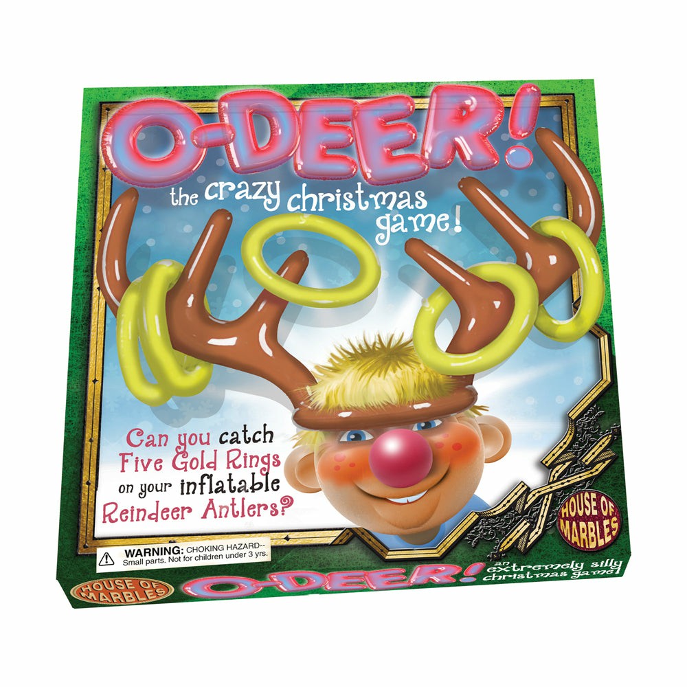 Family & Entertainments Games | O-Deer! Inflatable Reindeer Antlers Ring Toss Christmas Game Family & Entertainments Games Family & Entertainments Games