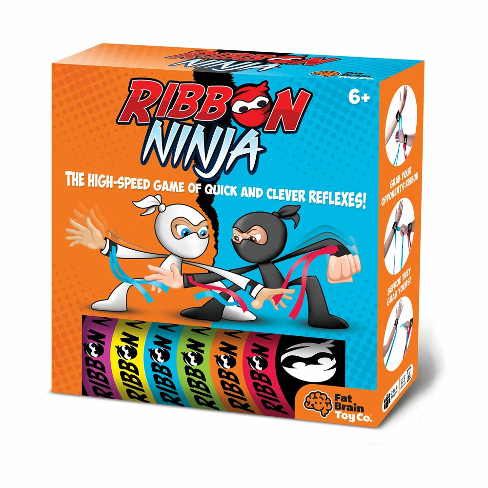 Family & Entertainments Games | Ribbon Ninja Competitive Action Game By Fat Brain Toy Co. Family & Entertainments Games Family & Entertainments Games