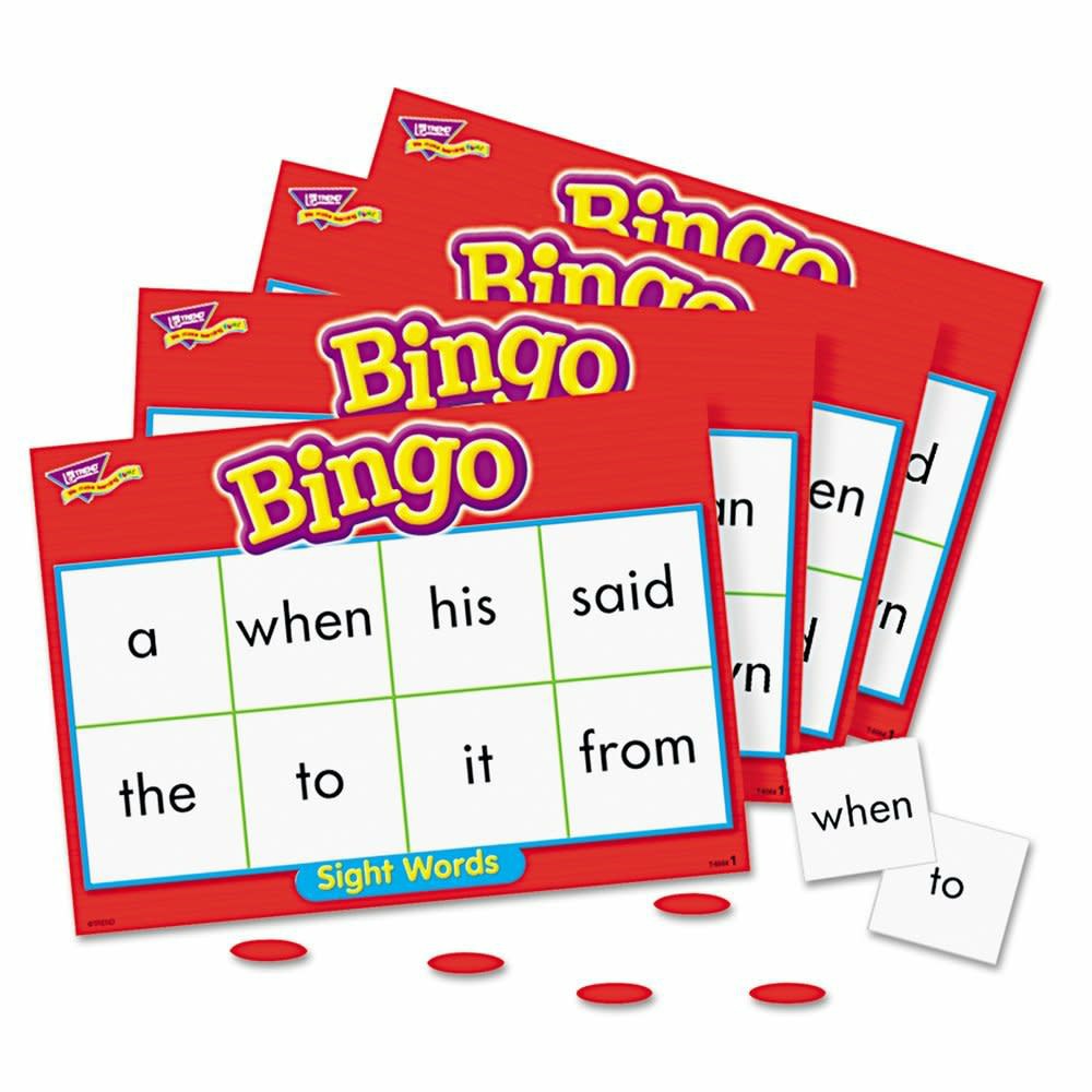 Family & Entertainments Games | Sight Words Bingo – Educational Language Game For Kids Family & Entertainments Games Family & Entertainments Games