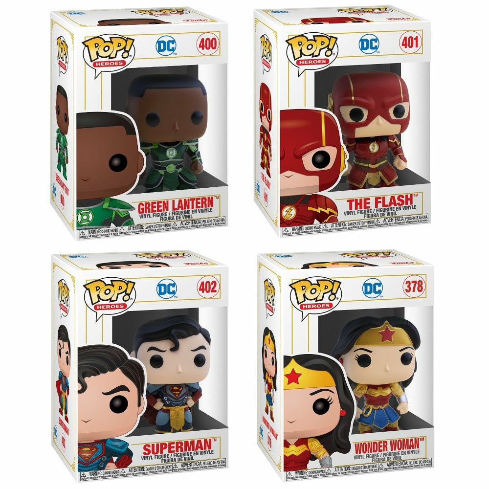 Fan Vault | Funko Heroes: Pop! Imperial Palace 3.75 Inch Vinyl Collectors Set – Dc Characters Action Figures & Playsets Fan Vault