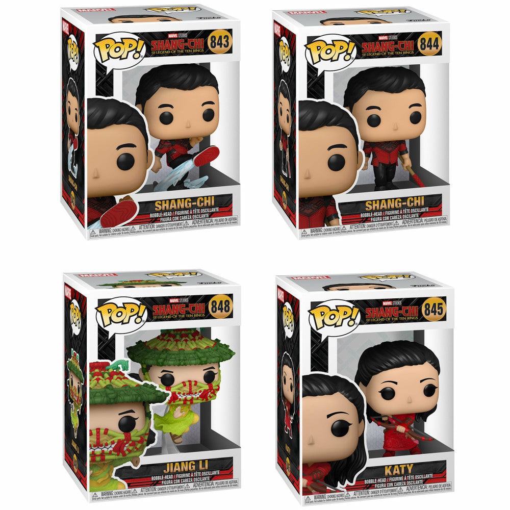 Fan Vault | Funko Pop! Heroes: Shang-Chi 9.63 Inch Vinyl Collectors Set Action Figures & Playsets Fan Vault