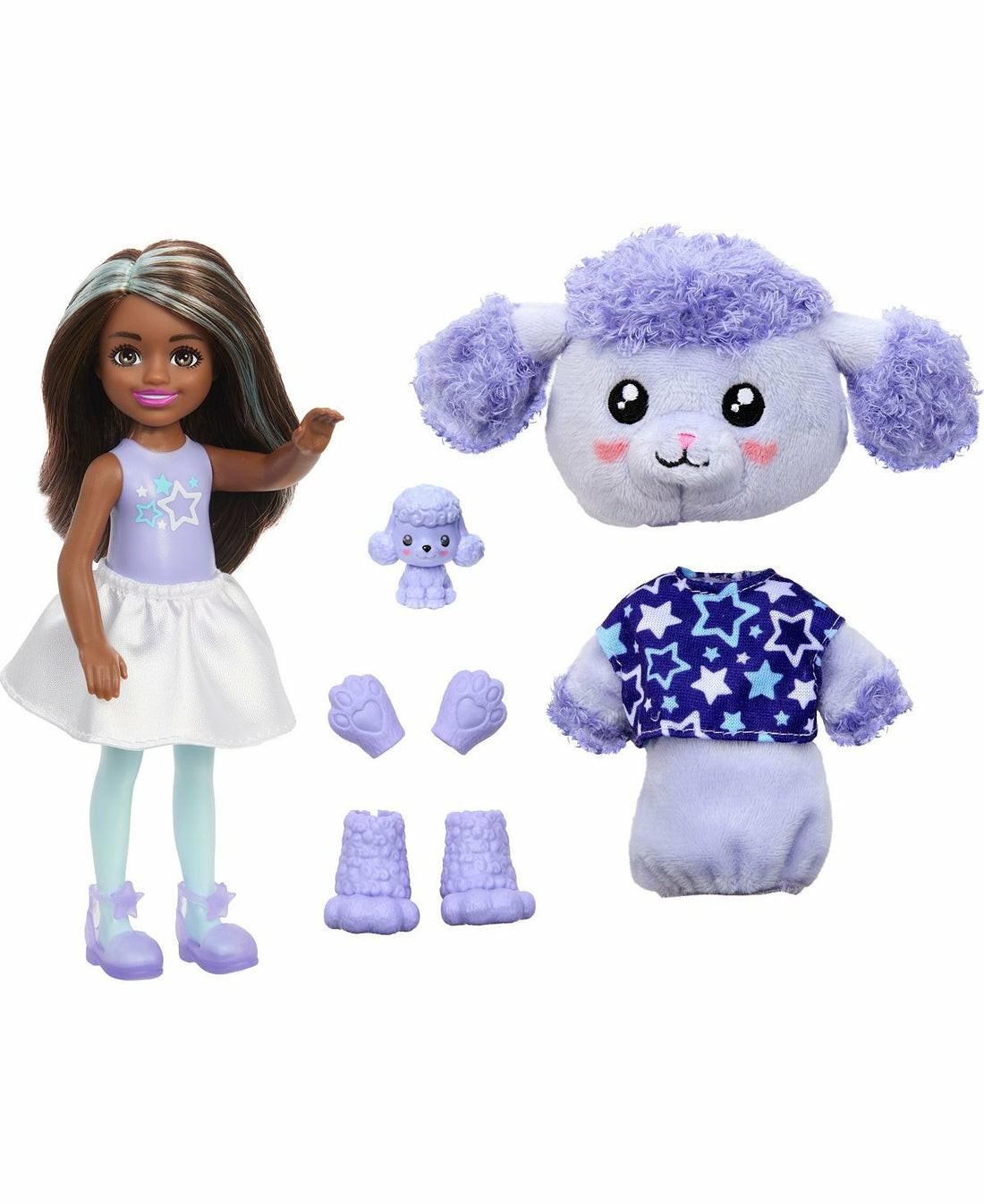 Fashion Dolls | Barbie Cutie Reveal Chelsea Doll With Plush Puppy Costume And Accessories Dolls & Stuffed Animals Fashion Dolls