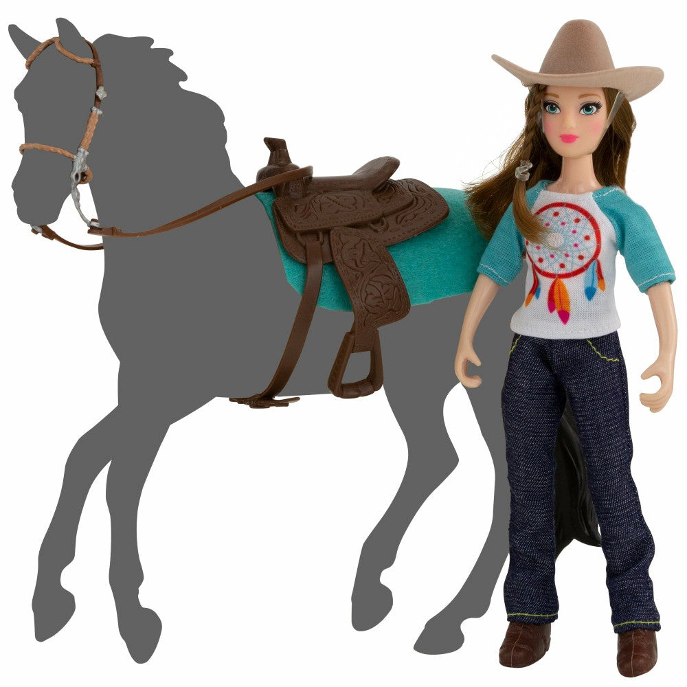 Fashion Dolls | Breyer Freedom Series – Natalie Cowgirl Doll 1:12 Scale Set Dolls & Stuffed Animals Fashion Dolls