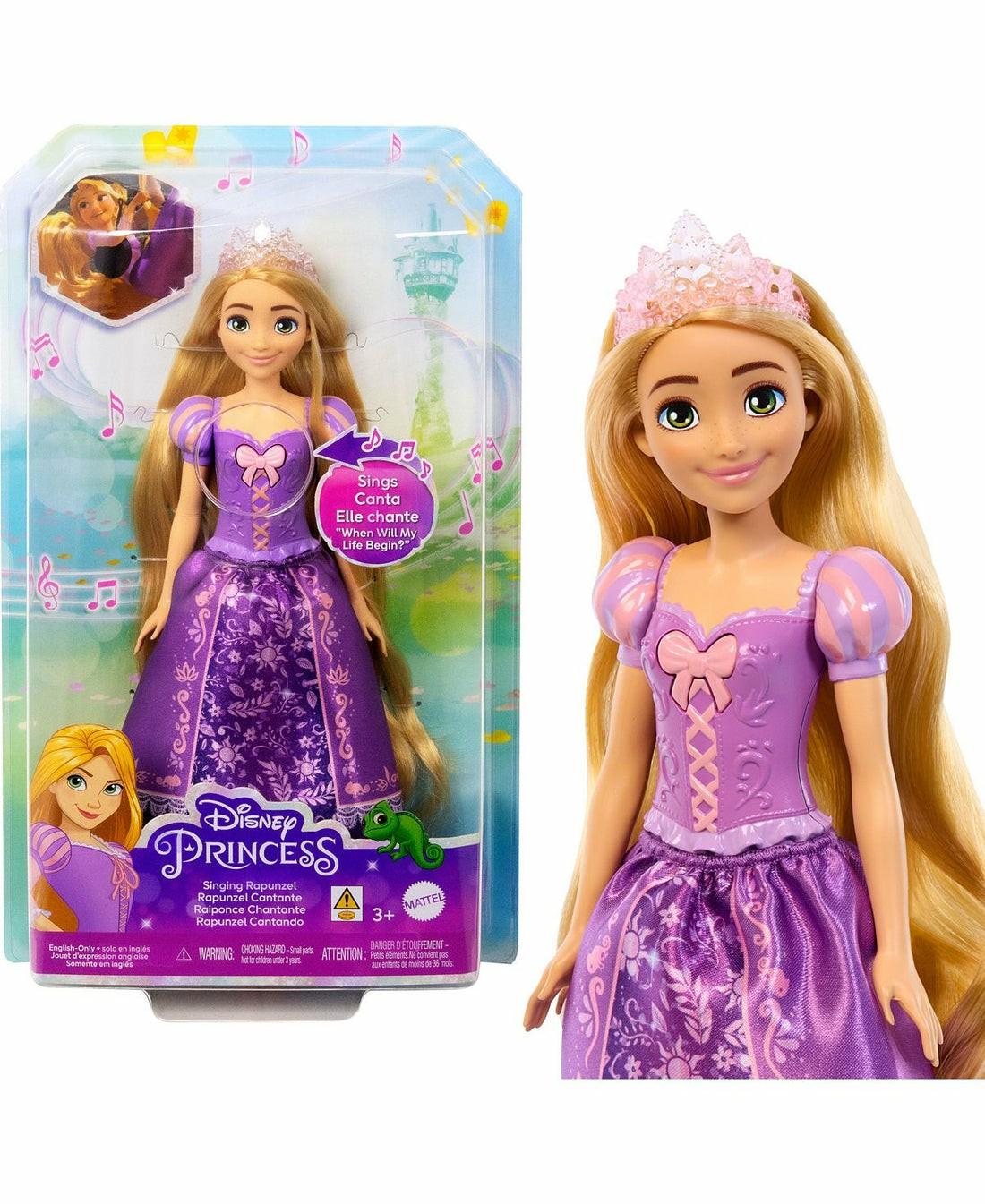 Fashion Dolls | Disney Princess 12.75-Inch Singing Rapunzel Doll – Long Brushable Hair Dolls & Stuffed Animals Fashion Dolls