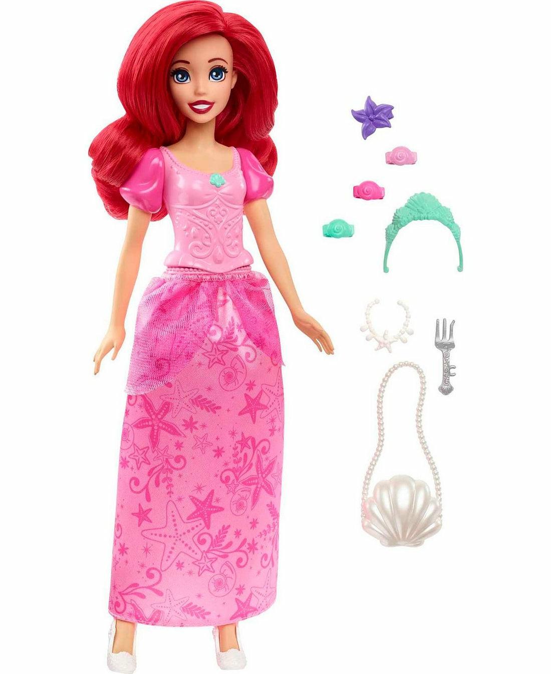 Fashion Dolls | Disney Princess – The Little Mermaid Getting Ready Ariel Doll With Accessories Dolls & Stuffed Animals Fashion Dolls