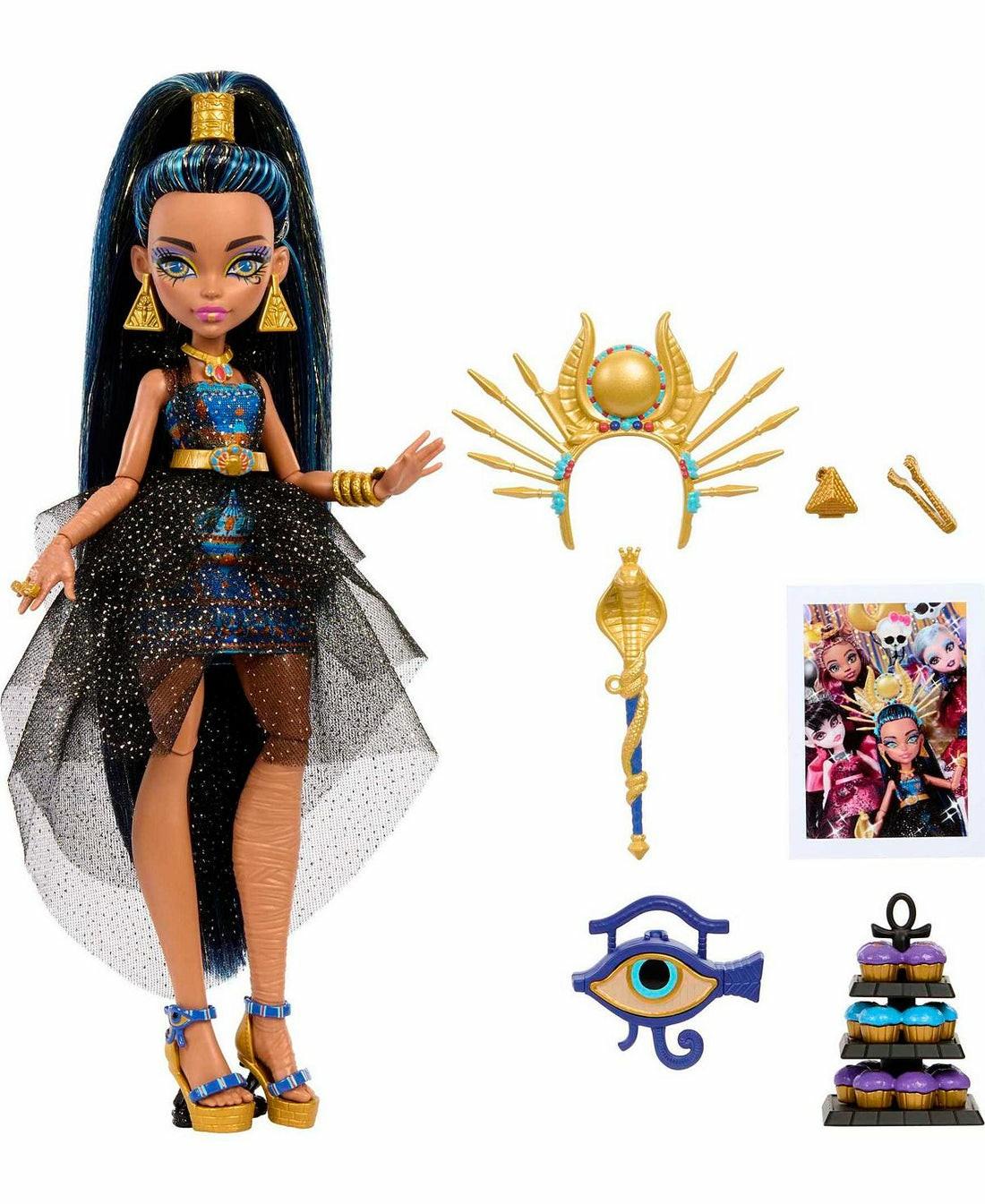 Fashion Dolls | Monster High Cleo De Nile Doll – Monster Ball Party Dress Dolls & Stuffed Animals Fashion Dolls