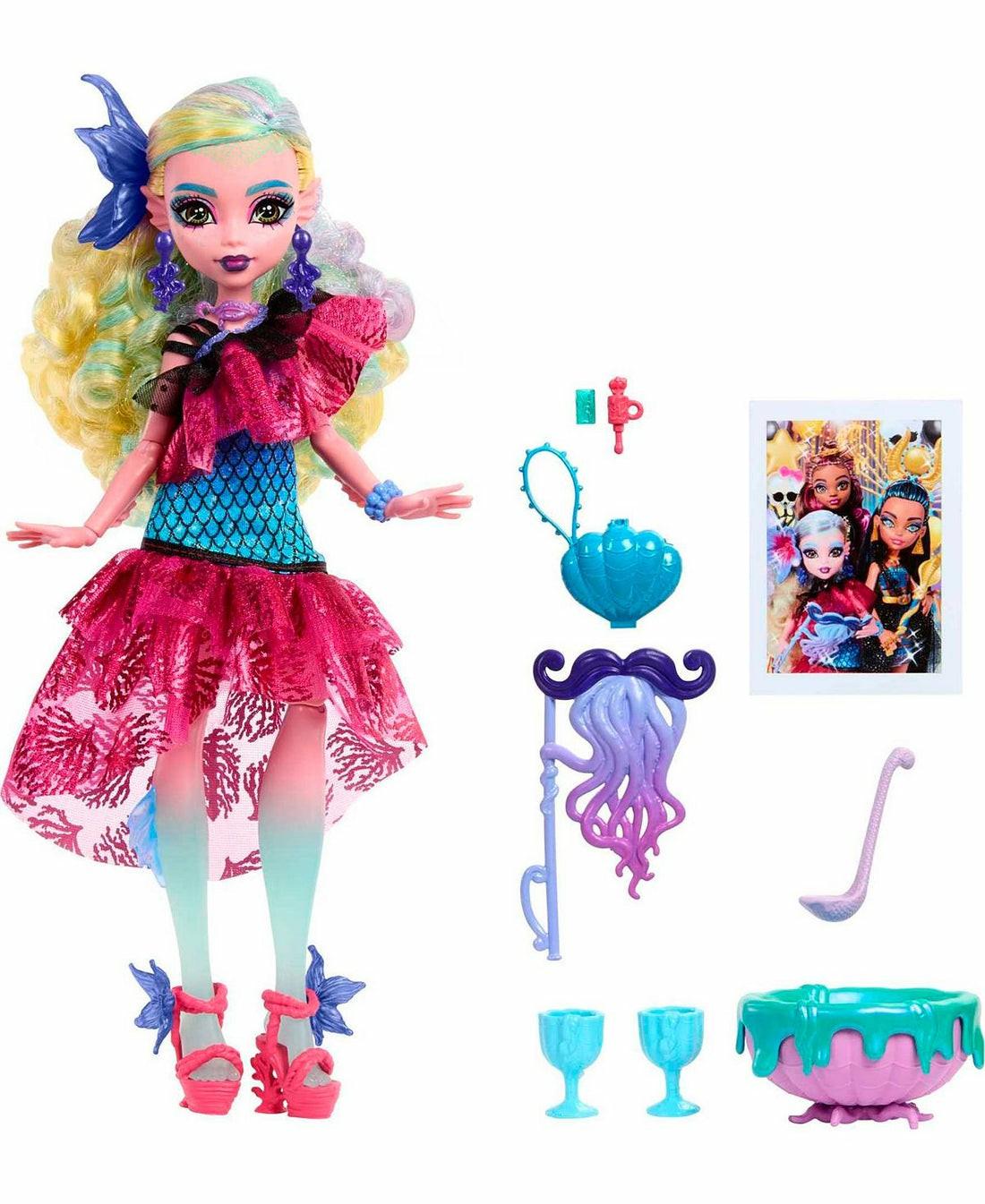 Fashion Dolls | Monster High – Lagoona Blue Doll In Glam Monster Ball Party Dress Dolls & Stuffed Animals Fashion Dolls