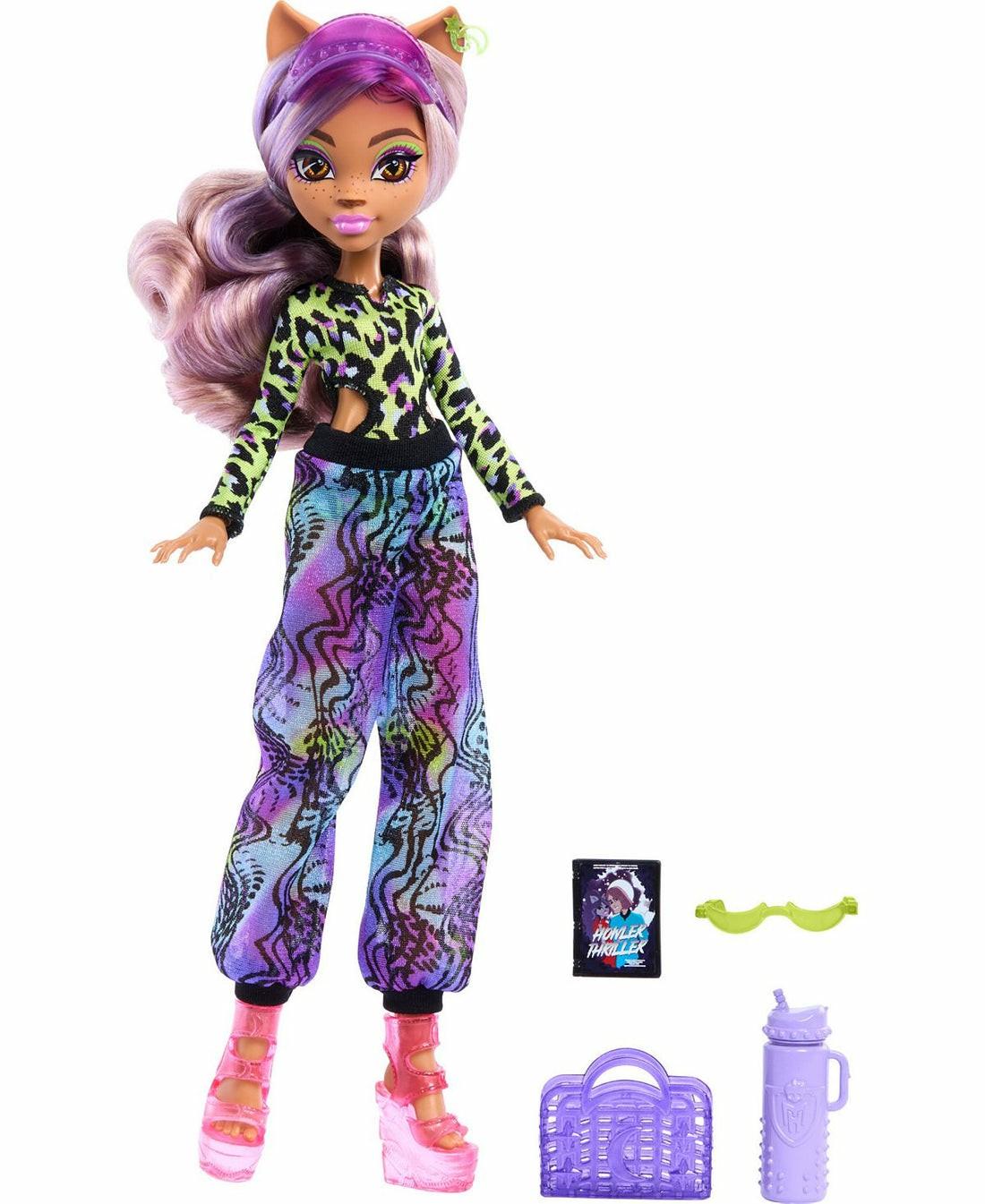 Fashion Dolls | Monster High Scare-Adise Island Clawdeen Wolf Fashion Doll With Accessories Dolls & Stuffed Animals Fashion Dolls