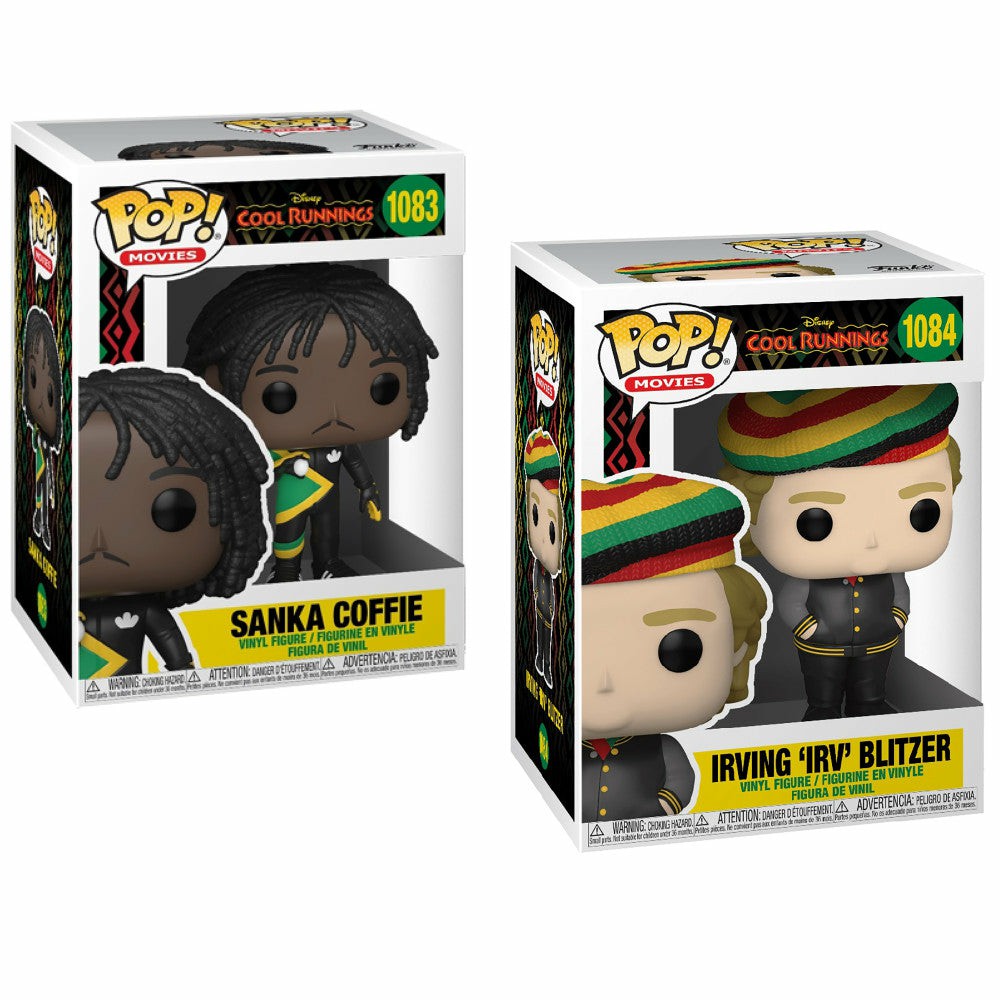 Funko | Funko Movies: Pop! Cool Runnings 9.75″ Collectors Vinyl Figures – Sanka & Irv Action Figures & Playsets Funko