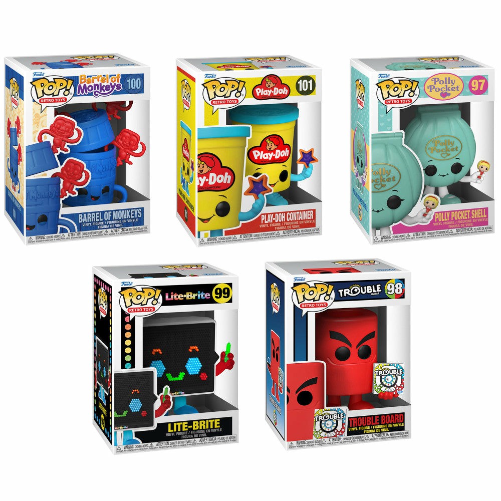 Funko | Funko Pop! Retro Toys Collectors Set – Classic Games Vinyl Figures Action Figures & Playsets Funko