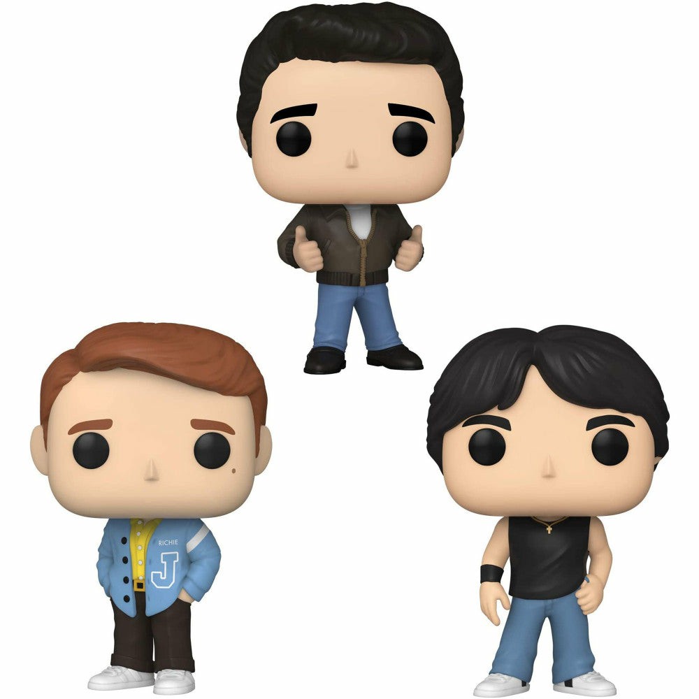 Funko | Funko Pop! Tv: Happy Days Collector Set – Fonzie, Richie, Chachi Vinyl Figures Action Figures & Playsets Funko