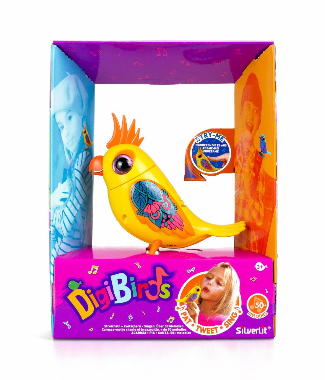 Interactive Dolls & Pets | Digibirds Ii Interactive Single Cockatoo – Yellow Dolls & Stuffed Animals Interactive Dolls & Pets