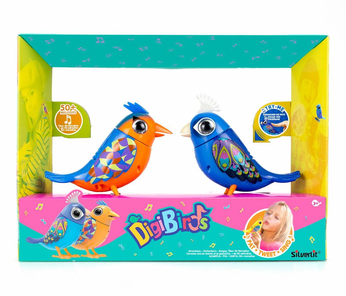 Interactive Dolls & Pets | Digibirds Interactive Twin Pack – Colorful Singing Birds Dolls & Stuffed Animals Interactive Dolls & Pets