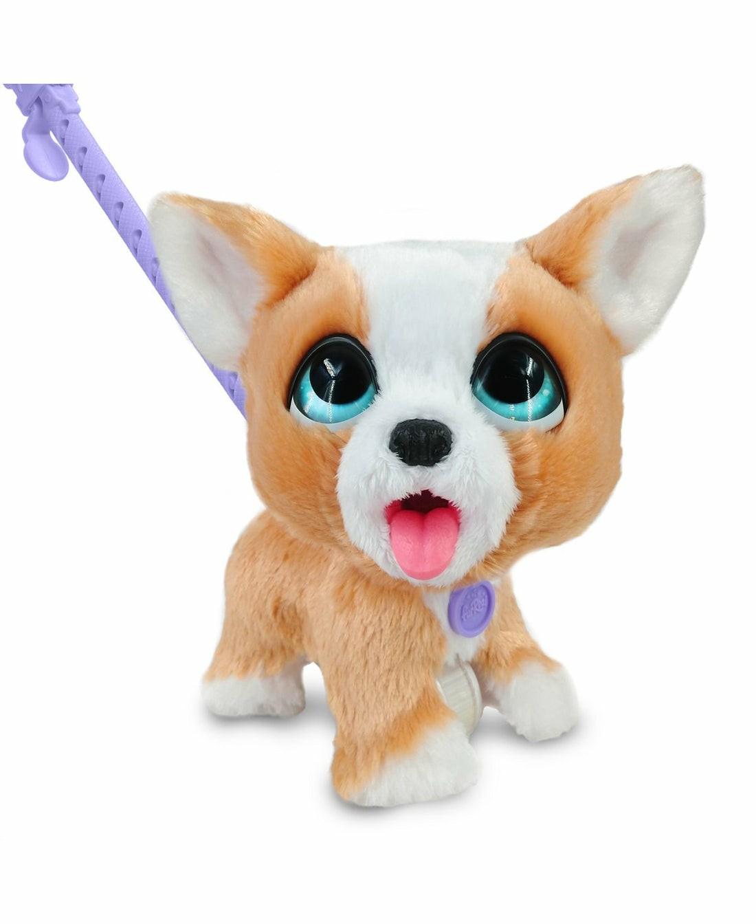 Interactive Dolls & Pets | Furreal Friends Poop-A-Lots Corgi Interactive Toy, 8″ Walking Plush Puppy With Sounds Dolls & Stuffed Animals Interactive Dolls & Pets