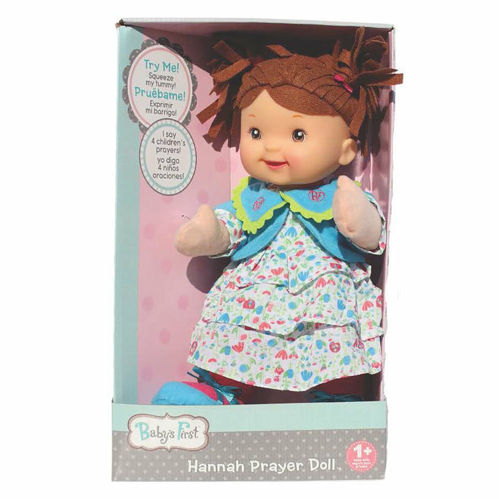 Interactive Dolls & Pets | Goldberger 14 Inch – Soft Body Hannah Prayer Doll Brunette Dolls & Stuffed Animals Interactive Dolls & Pets