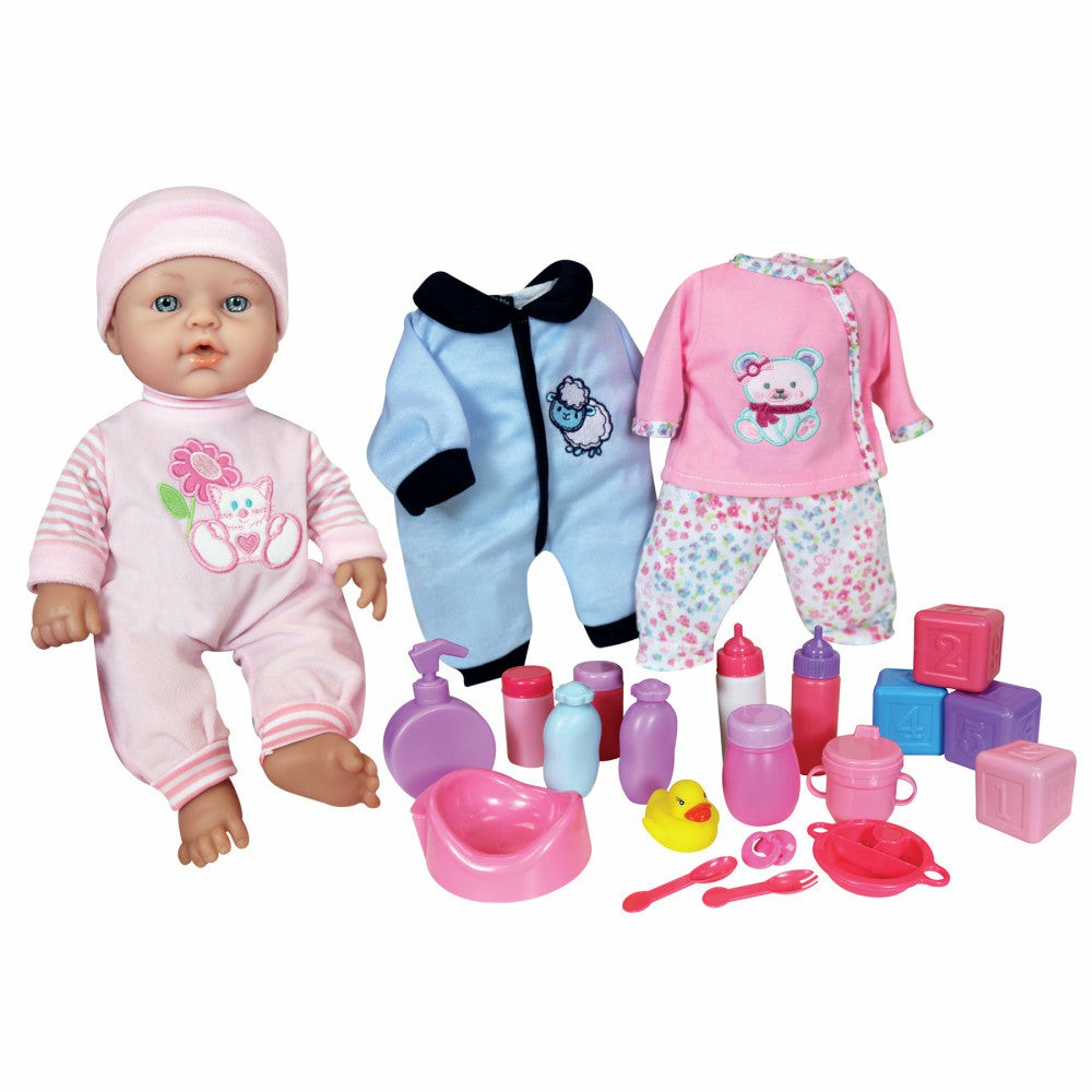 Interactive Dolls & Pets | Lissi 12″ Interactive Baby Doll With Multiple Accessories And Outfits Dolls & Stuffed Animals Interactive Dolls & Pets