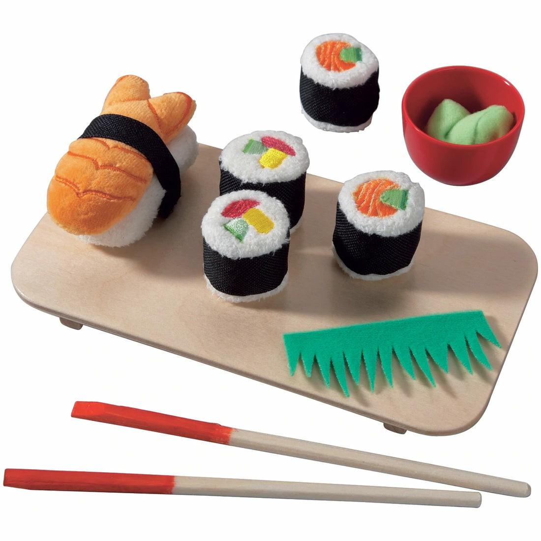 Kitchens & Play Food | Haba Biofino Sushi Set – Soft Play Food For Kids Kitchens & Play Food Kitchens & Play Food