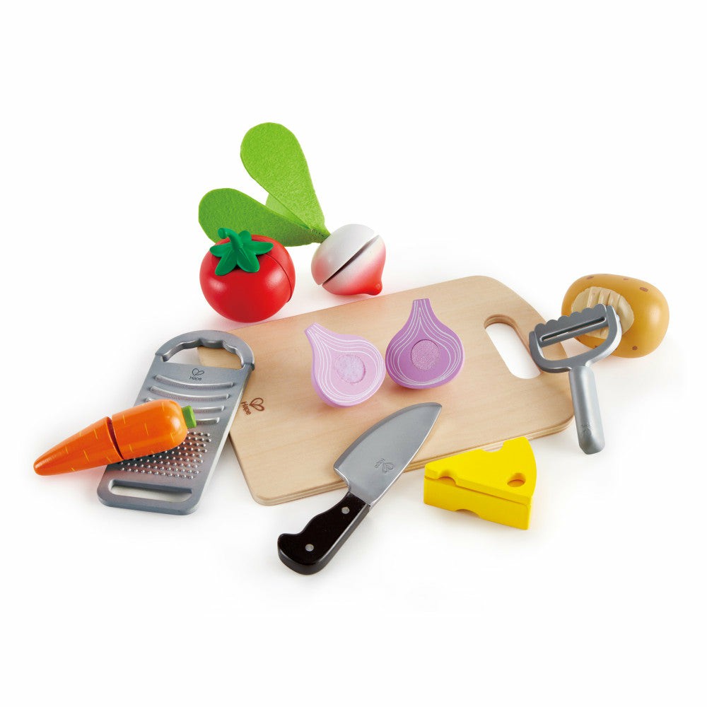 Kitchens & Play Food | Hape Deluxe Wooden Kitchen Playset – Cooking Essentials For Kids Kitchens & Play Food Kitchens & Play Food