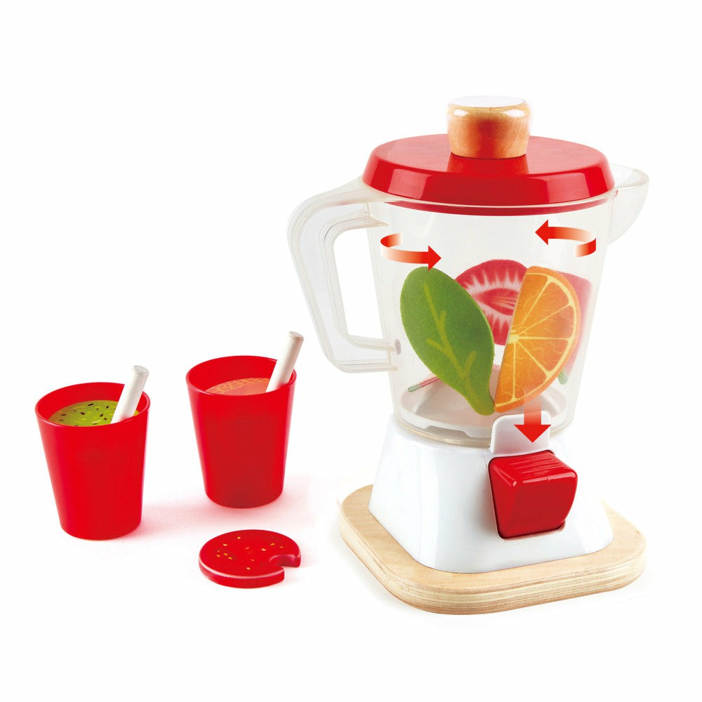 Kitchens & Play Food | Hape Kid’s Wooden Smoothie Blender Playset – 12 Piece Kitchens & Play Food Kitchens & Play Food