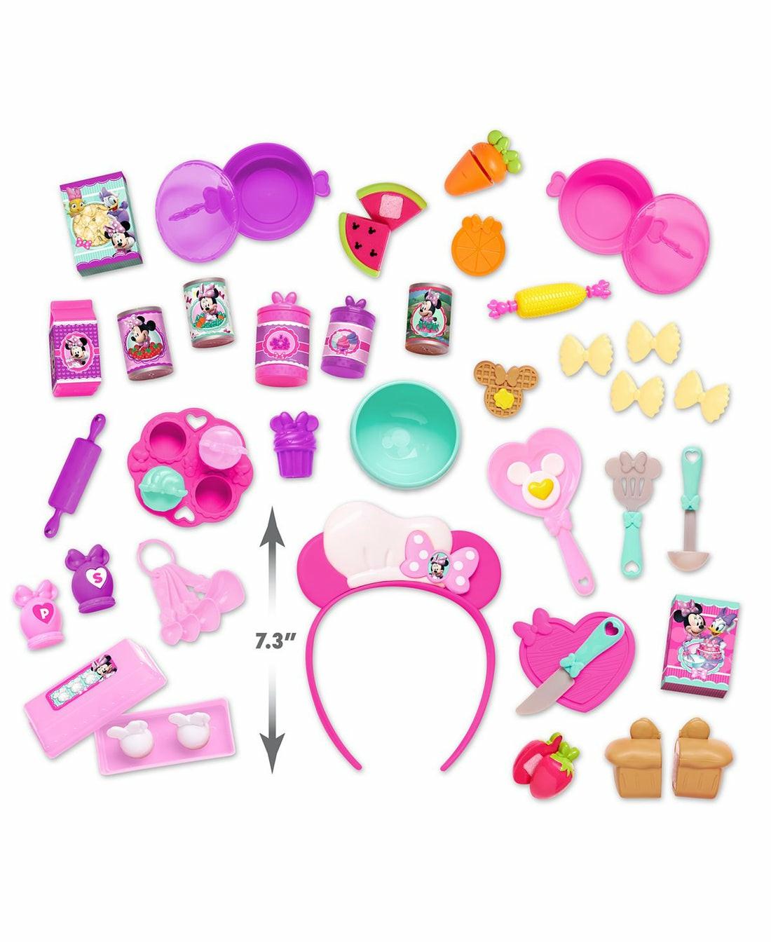 Kitchens & Play Food | Macy’s Minnie Bow Tique Bowtastic Kitchen Playset – 50+ Pieces Kitchens & Play Food Kitchens & Play Food