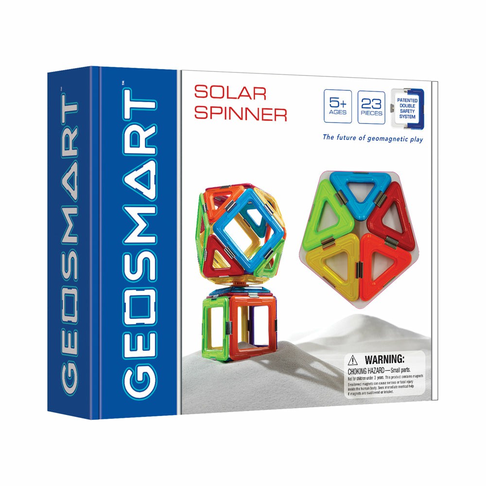 Magnetic Tiles & Building Sets | Geosmart Solar Spinner – Magnetic Building Set – 23 Pieces Building Blocks & Sets Magnetic Tiles & Building Sets