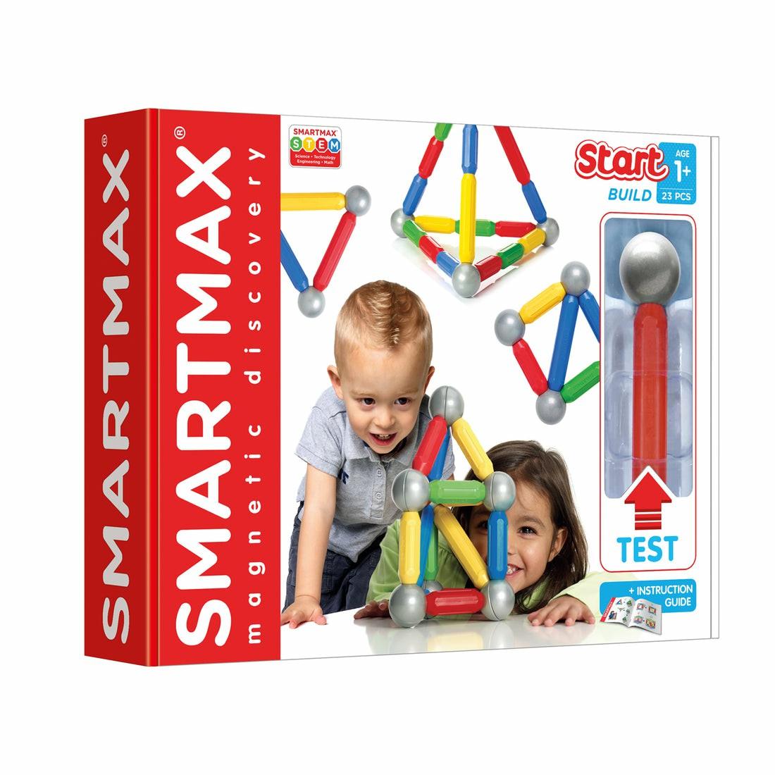 Magnetic Tiles & Building Sets | Smartmax Start Magnetic Discovery Set, 23 Pieces – Stem Learning Toy Building Blocks & Sets Magnetic Tiles & Building Sets