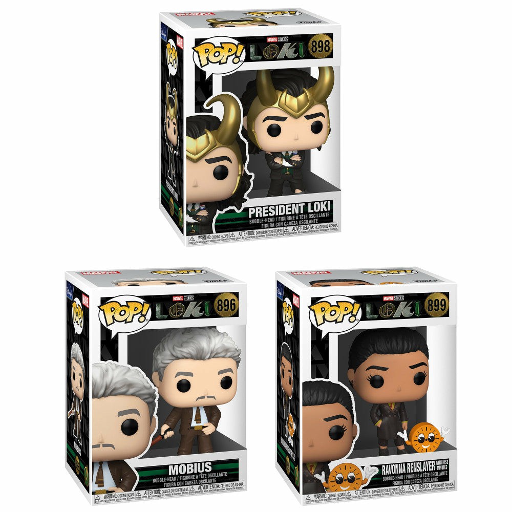 Marvel | Funko Marvel: Pop! Loki Collectors Set 2 – Vinyl Figure Series Action Figures & Playsets Marvel