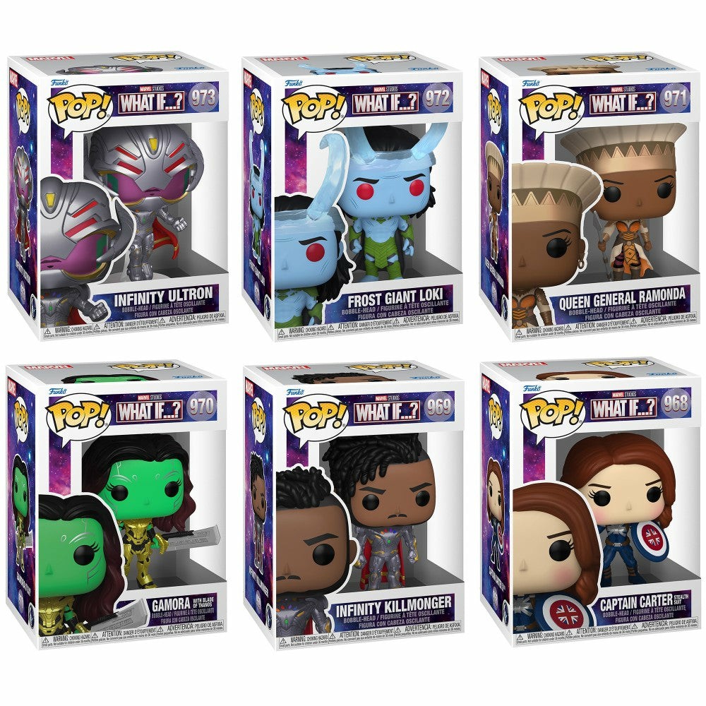 Marvel | Funko Pop! Marvel What If? 6-Figure Collectors Set – Vinyl Figures Action Figures & Playsets Marvel