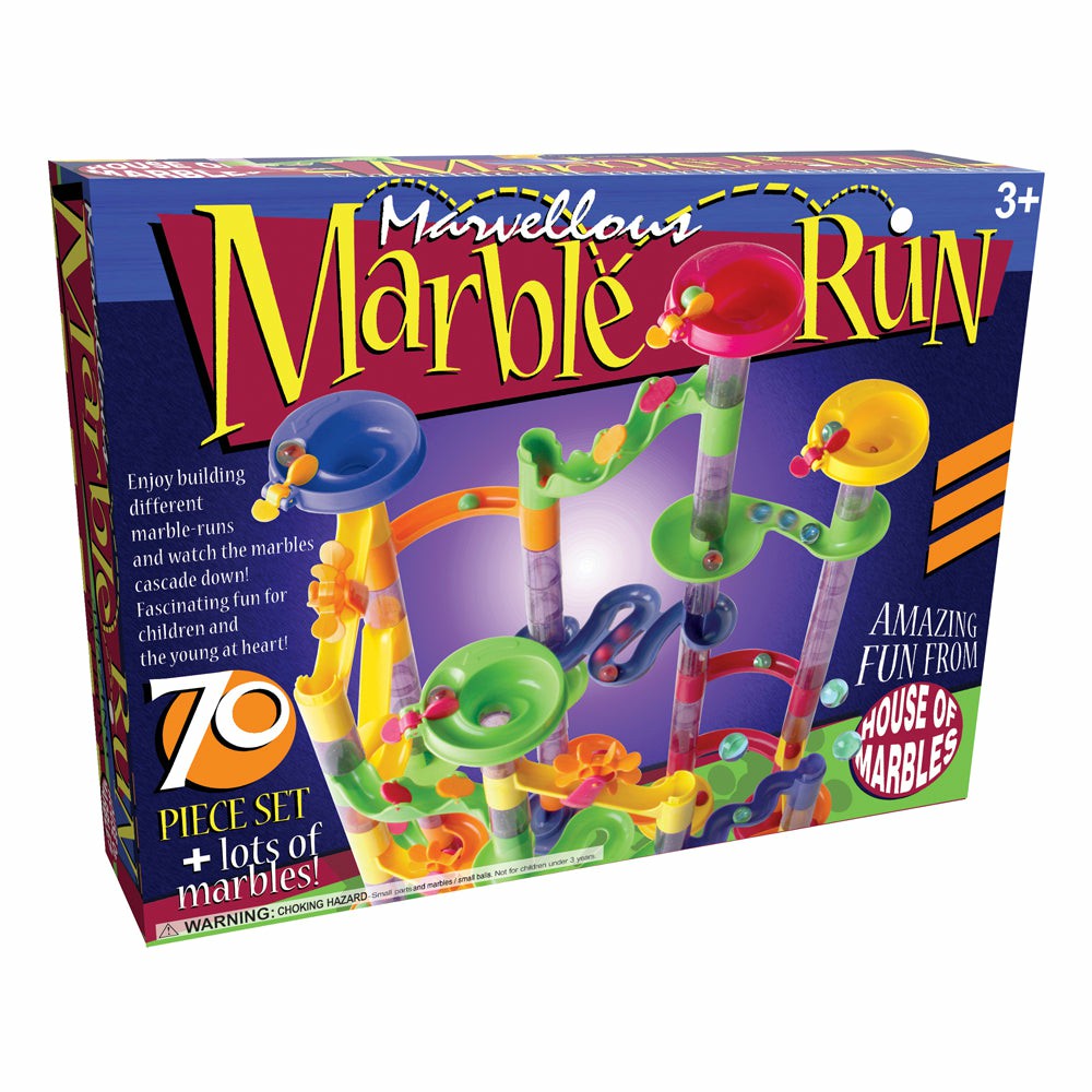 Marvel | House Of Marbles 70-Piece Marvelous Marble Run Set Action Figures & Playsets Marvel