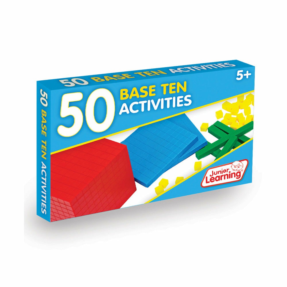 Math Toys | Junior Learning 50 Base Ten Activities Set – Educational Math Toy For Ages 4-6+ Math Toys Math Toys