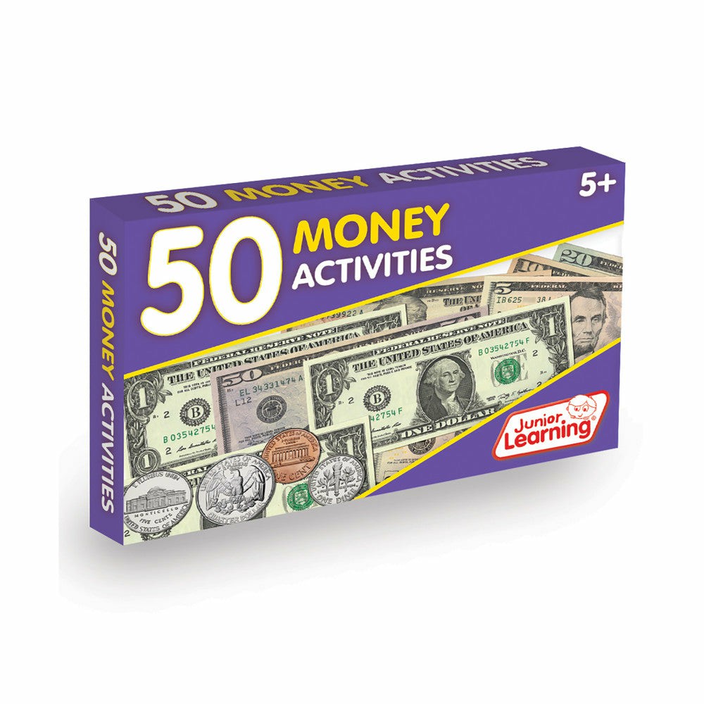 Math Toys | Junior Learning 50 Money Activities Set – Educational Math Toy For Ages 5-8 Math Toys Math Toys