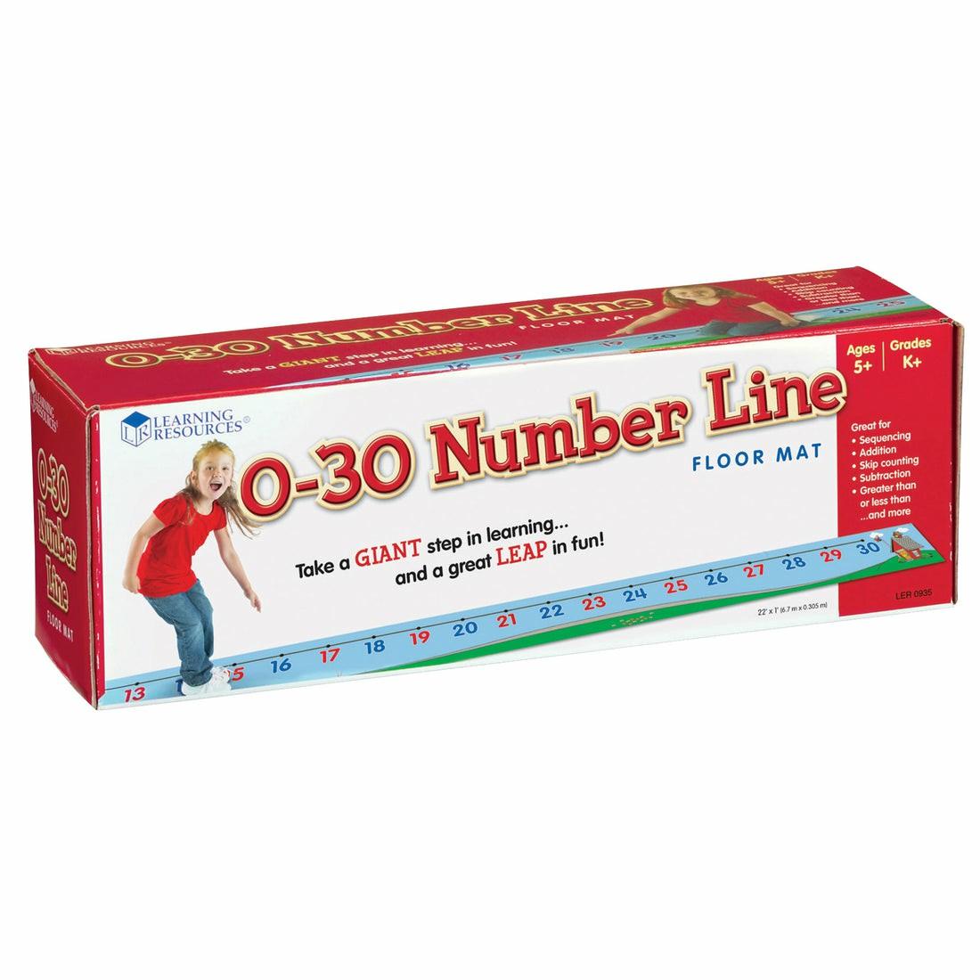 Math Toys | Learning Resources Number Line Floor Mat – Interactive Math Learning – Ages 5-9 Math Toys Math Toys