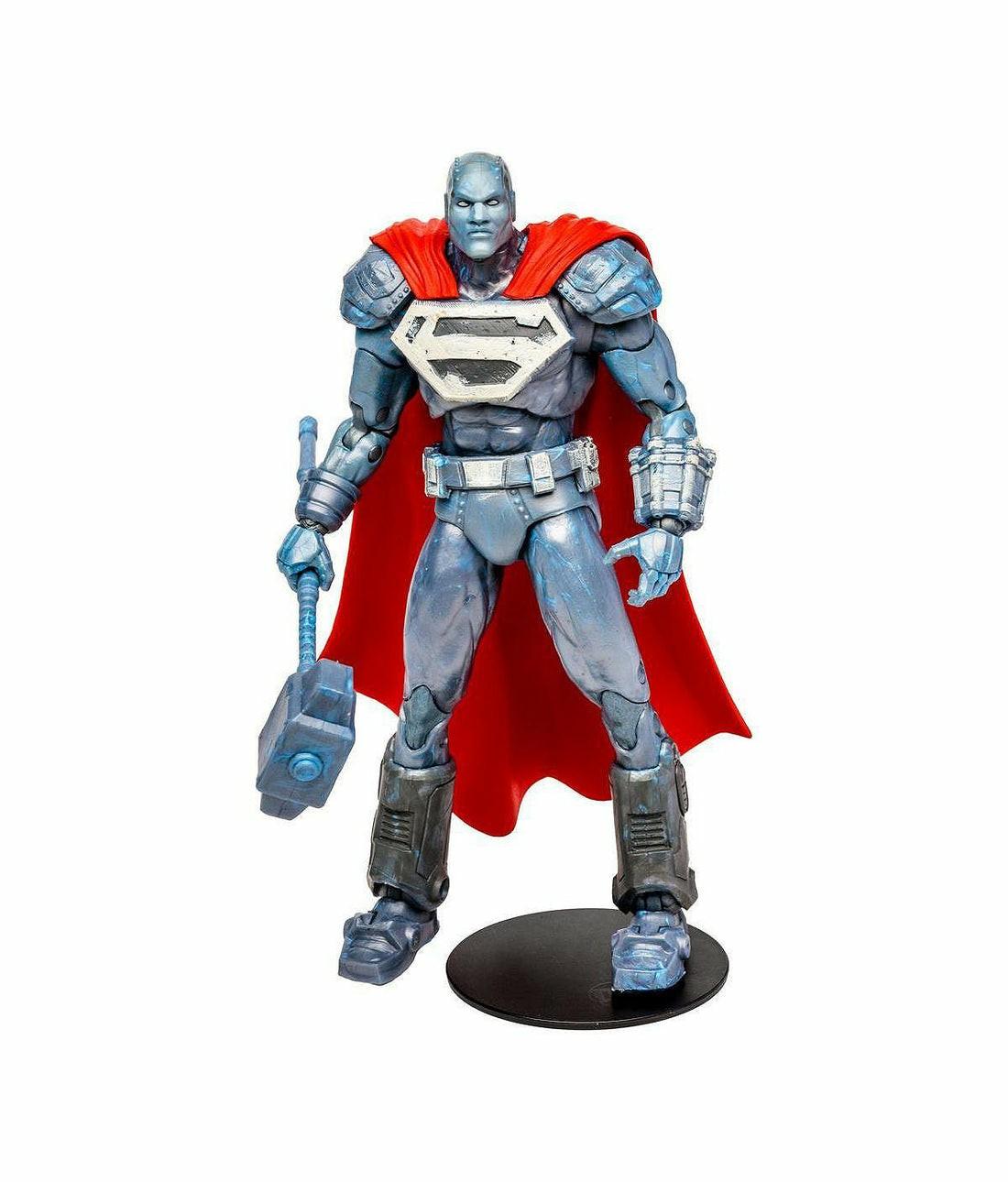 Mcfarlane | Mcfarlane Toys Dc Multiverse 7-Inch Action Figure – Steel (Reign Of The Supermen) Action Figures & Playsets Mcfarlane