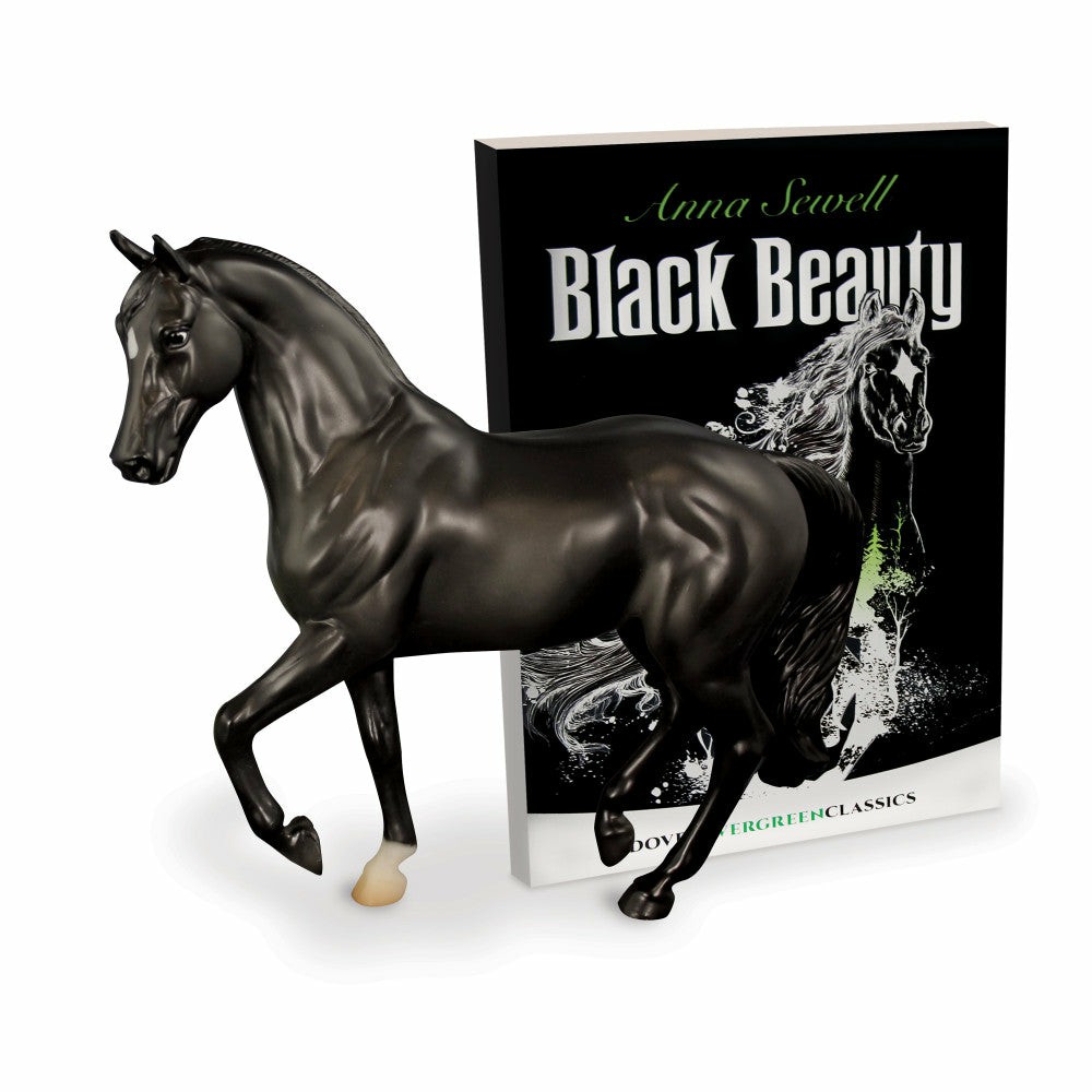 Miniature & Collectible Dolls | Breyer Classics Black Beauty Horse With Paperback Book Set Dolls & Stuffed Animals Miniature & Collectible Dolls