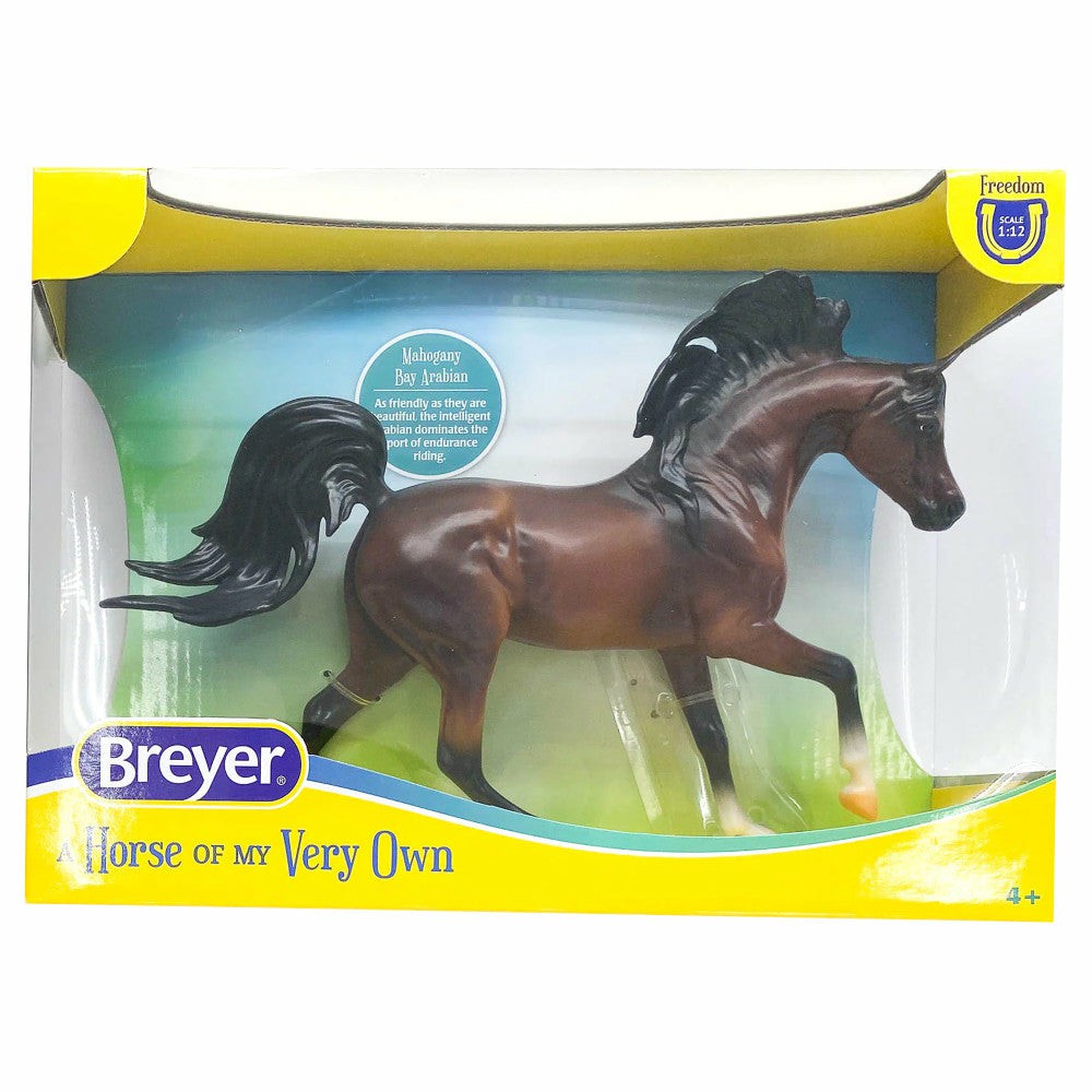 Miniature & Collectible Dolls | Breyer Freedom Series 1:12 Scale – Mahogany Bay Arabian Horse Model Dolls & Stuffed Animals Miniature & Collectible Dolls