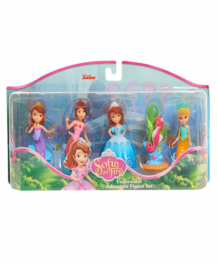 Miniature & Collectible Dolls | Disney Junior Sofia The First Royal Friends Underwater Adventure Mermaid Figure Set Dolls & Stuffed Animals Miniature & Collectible Dolls