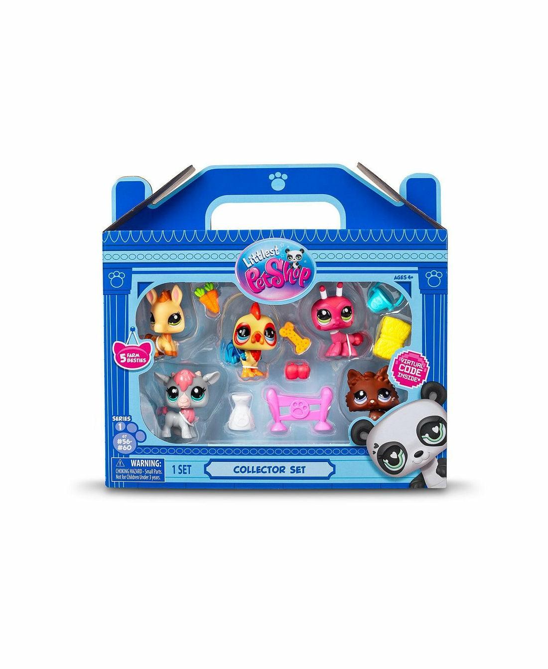 Miniature & Collectible Dolls | Littlest Pet Shop Farm Besties Collector Set – Gen 7 Bobble Head Pets Dolls & Stuffed Animals Miniature & Collectible Dolls