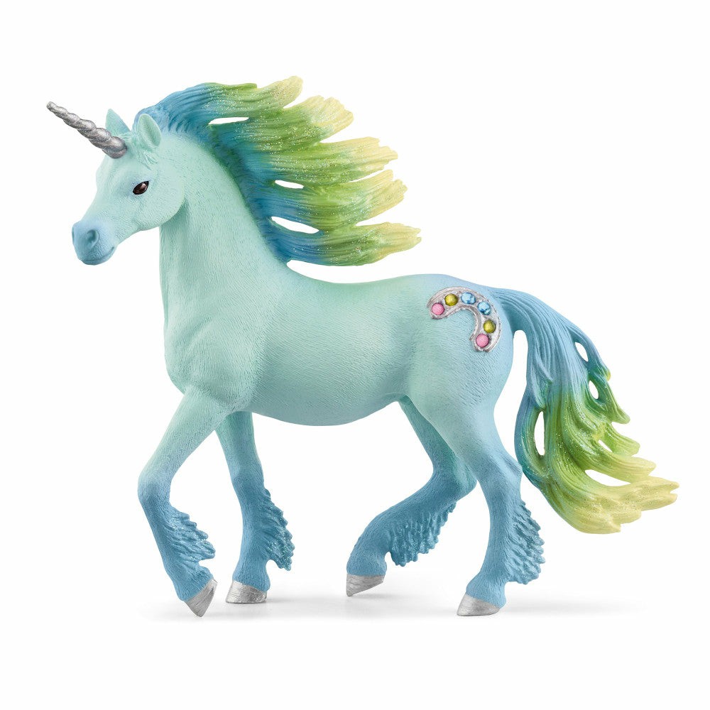 Miniature & Collectible Dolls | Schleich Bayala 5.4 Inch Marshmallow Unicorn Stallion – Magical Figurine Dolls & Stuffed Animals Miniature & Collectible Dolls