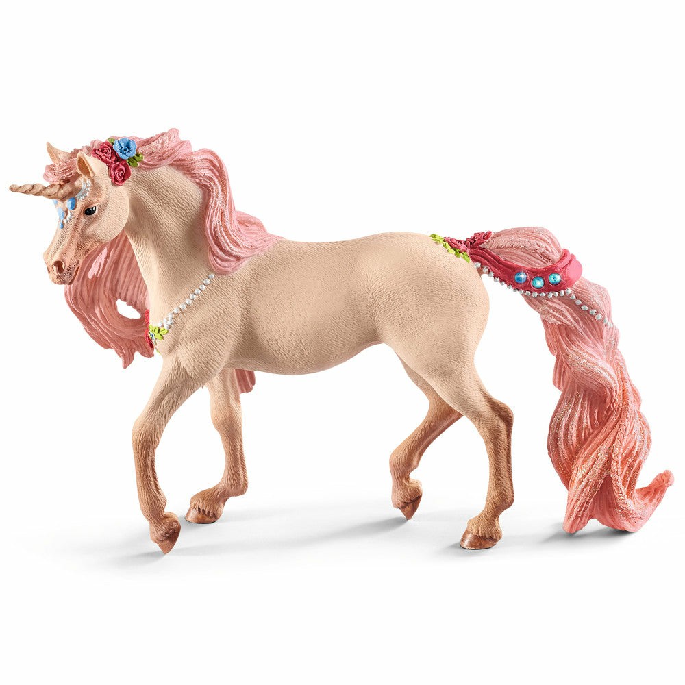 Miniature & Collectible Dolls | Schleich Bayala 7.1 Inch Decorated Unicorn Mare – Magical Figurine Dolls & Stuffed Animals Miniature & Collectible Dolls