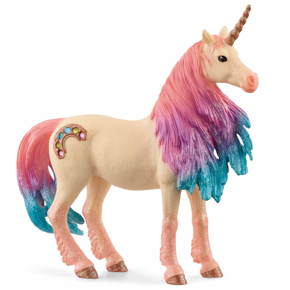 Miniature & Collectible Dolls | Schleich Bayala 7 Inch Marshmallow Unicorn Mare – Magical Figurine Dolls & Stuffed Animals Miniature & Collectible Dolls