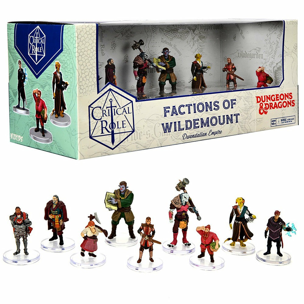 Miniature Figures & Games | Critical Role: Wildemount Dwendalian Empire 8-Figure Rpg Miniatures Set Games & Puzzles Miniature Figures & Games