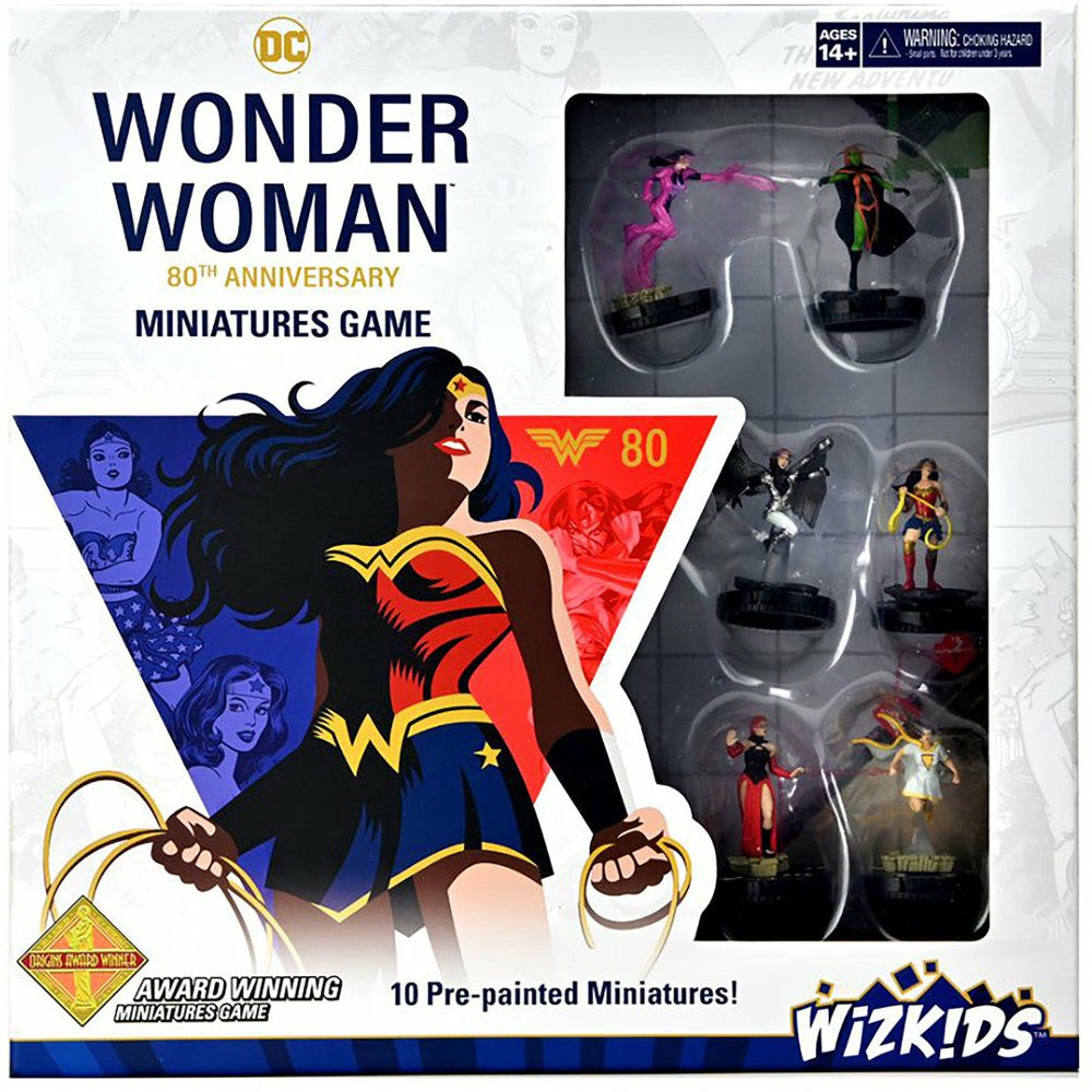 Miniature Figures & Games | Dc Comics Heroclix: Wonder Woman 80Th Anniversary Miniatures Game Games & Puzzles Miniature Figures & Games